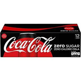 Coca Cola Zero 12pk/12oz Cans (includes deposit)