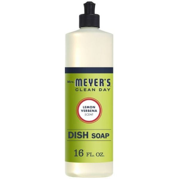 Mrs Meyer's Clean Day Dish Soap Lemon Verbena 16oz