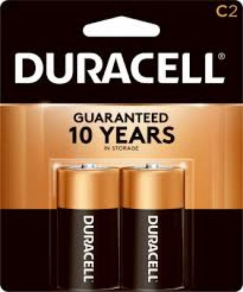 Duracell C Batteries 2pk