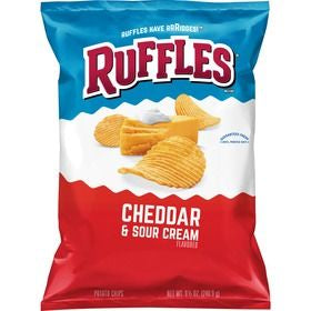 Ruffles Cheddar & Sour Cream Chips 8.5 oz.