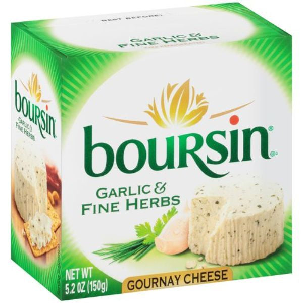 Boursin Garlic & Fine Herbs Cheese 5.2oz