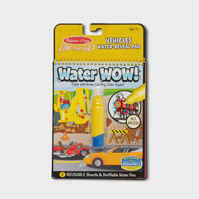 Water Wow! Vehicles - On the Go Travel Activity