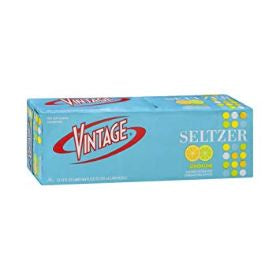 Vintage Lemon Lime Seltzer 12/12oz (includes deposit)