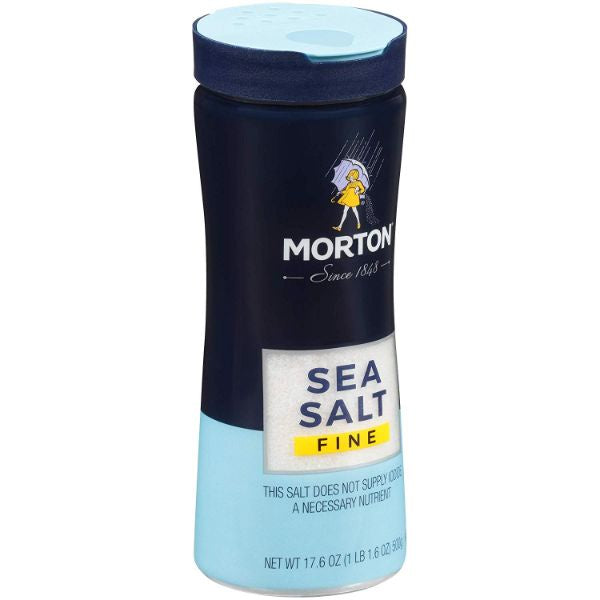 Morton Sea Salt Fine 17.6oz