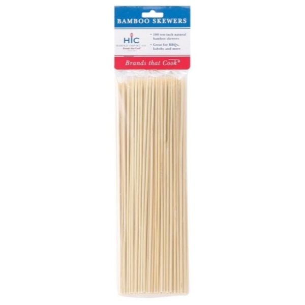 10" Bamboo Skewers 100ct