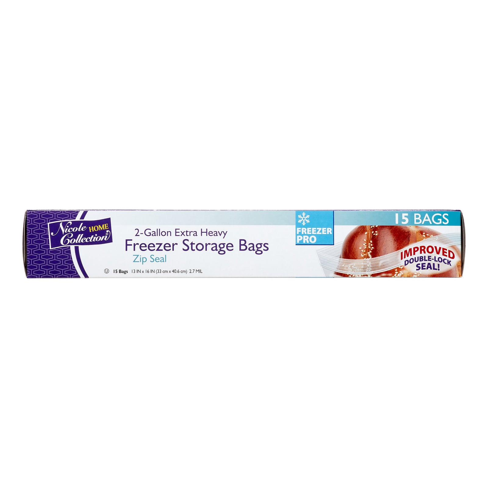 NC 2Gal Freezer Bag 15ct