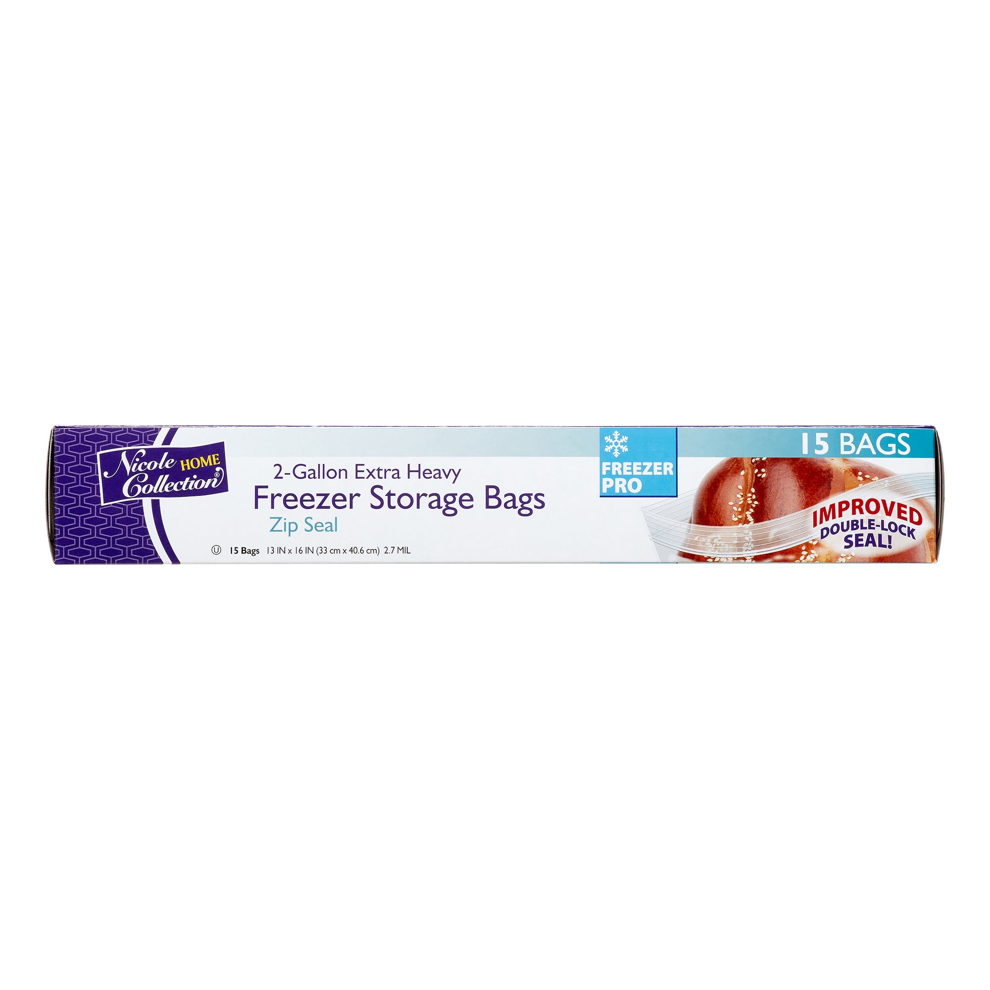 NC 2Gal Freezer Bag 15ct