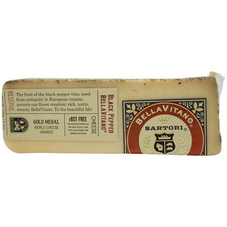 Bellavitano Black Pepper Wedge 5.3 oz