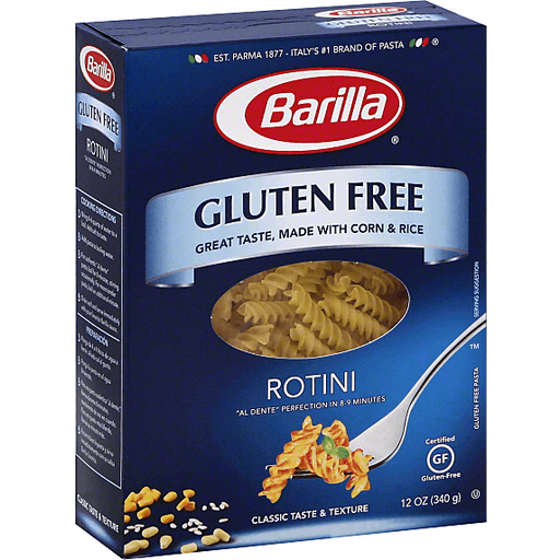 Barilla Gluten Free Rotini Pasta 12oz
