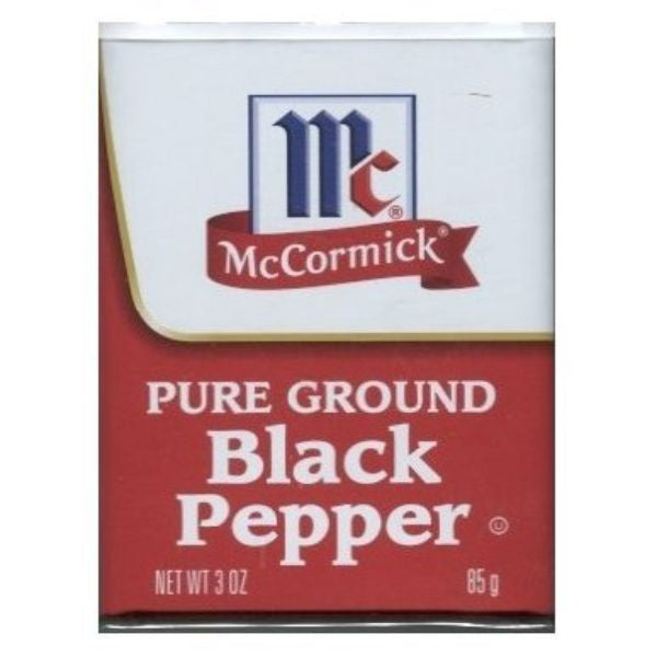 McCormick Ground Black Pepper 3oz