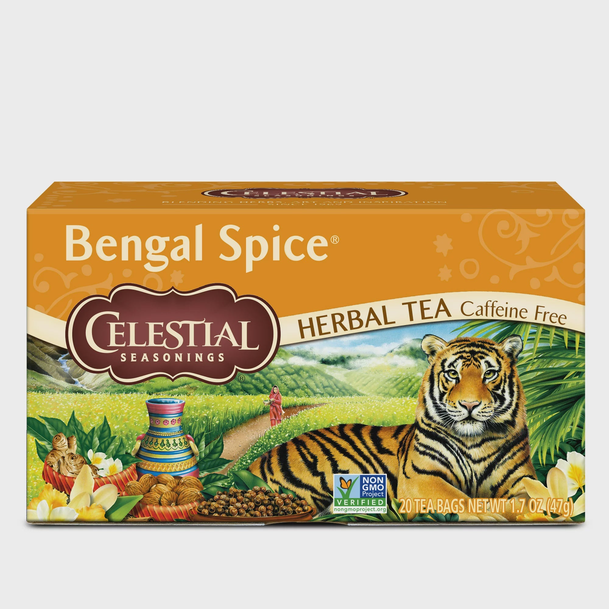 Celestial Seasonings Bengal Spice Herbal Tea 20ct