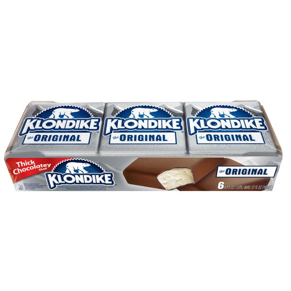 Klondike Original Vanilla Ice Cream Bars 6 pk