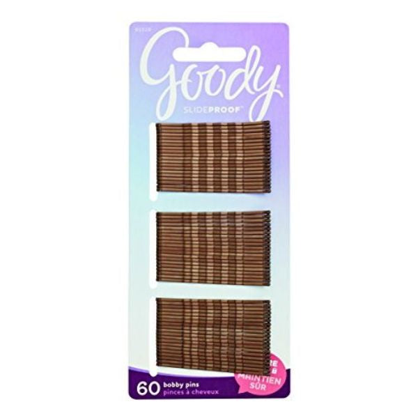 Goody Bobby Pins Brown 45 Ct