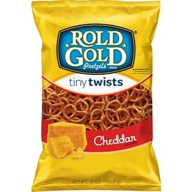 Rold Gold Pretzels Tiny Twists Cheddar 10 oz.