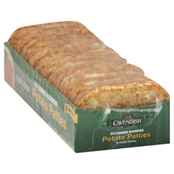 Cavendish Hash Brown Patties 20 ct, 42.3oz