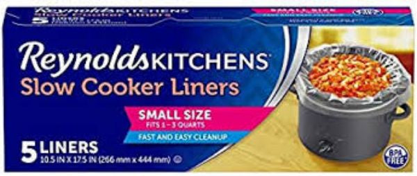 Reynolds Slow Cooker Liners Small Size 5ct