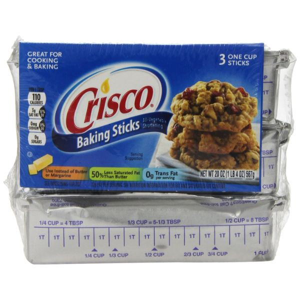 Crisco Shortening Baking Sticks 20oz