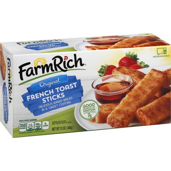 Farm Rich Cinnamon French Toast Sticks 12oz