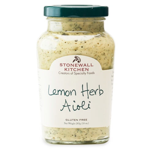 Stonewall Kitchen Lemon Herb Aioli 10oz