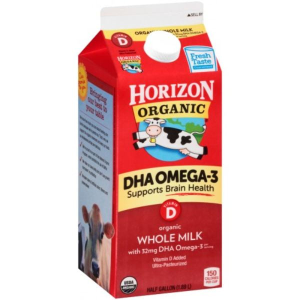 Horizon Org Whole Milk 64 oz