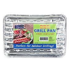 BBQ Grill Pan 3/pack