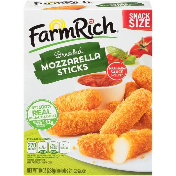 Farm Rich Mozzarella Sticks 10oz