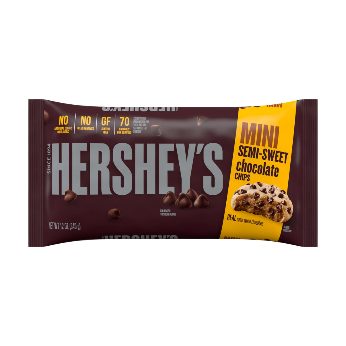 Hershey Semi Sweet Mini Chocolate Chips 12 oz