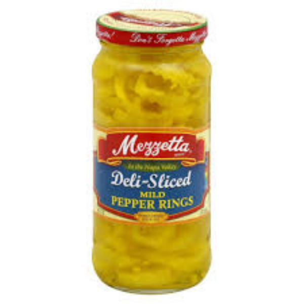 Mezzetta Deli Sliced Mild Banana Pepper Rings 16oz