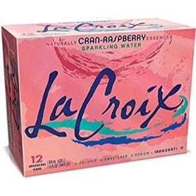 LaCroix Sparkling Cran-Raspberry 12/12oz (includes deposit)