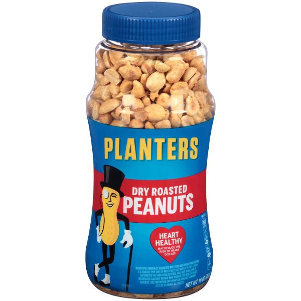 Planters Dry Roasted Peanuts 16oz