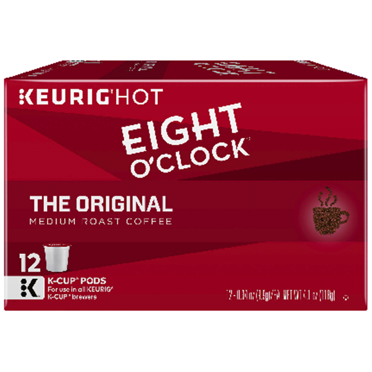 Eight O'Clock Coffee K-CUP Original 12 ct