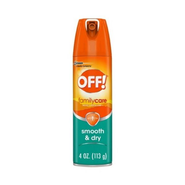 OFF! FamilyCare Insect Repellent, Smooth & Dry 4 oz