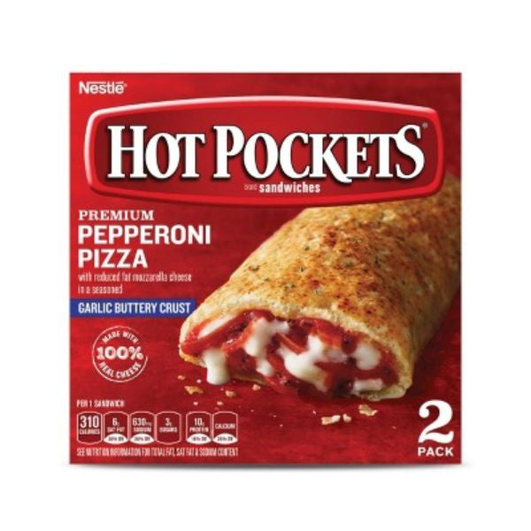 Hot Pockets Pepperoni Pizza 9oz