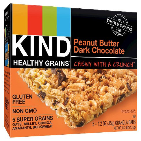 KIND Healthy Grains Peanut Butter Dark Chocolate Bar 6.2oz
