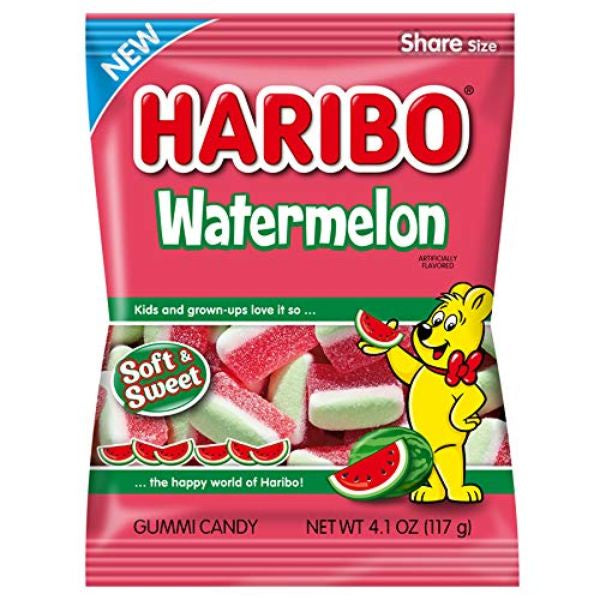 Haribo Watermelon Gummi Candy 4.1oz