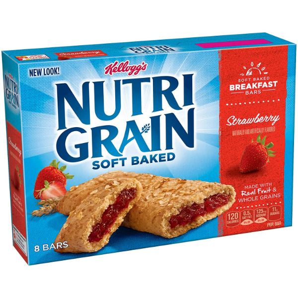 Kellogg's Nutrigrain Bars Strawberry 10.4oz