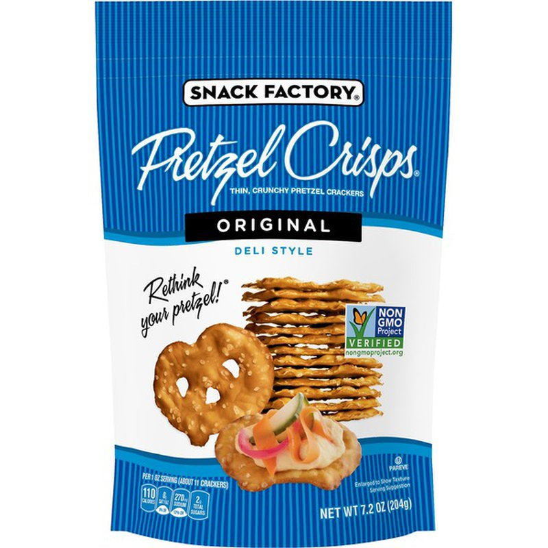 Snack Factory Pretzel Crisps Original 7.2oz