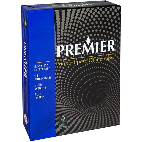 Premier Multipurpose Copy Paper 8.5x11, 500 sheets