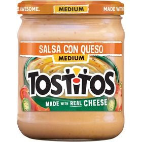 Tostitos Salsa Con Queso Medium 15 oz.