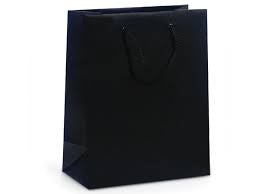 Black & White Gift Bag - Medium