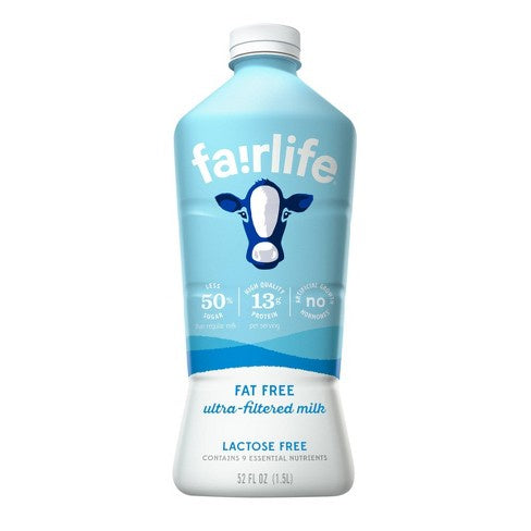 Fairlife Fat Free Milk 52 oz