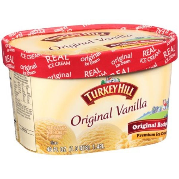 Turkey Hill Original Vanilla Ice Cream 1.44 qt