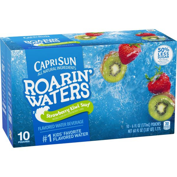 Capri Sun Roaring Waters Strawberry Kiwi 10/6oz