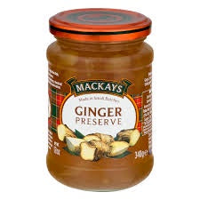 Mackays Spiced Ginger Preserves 12oz