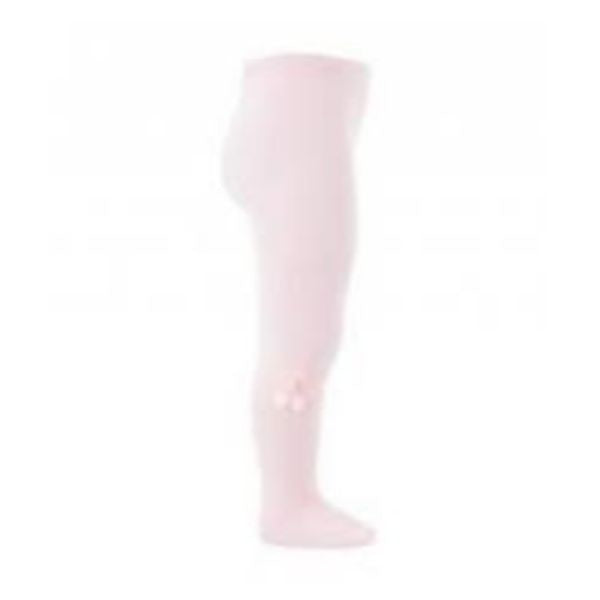 Condor Pom Pom Flat Tights Pale Pink Size 00