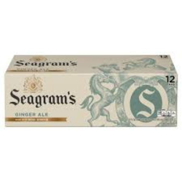 Seagram's Ginger Ale 12pk/12oz Cans (includes deposit)