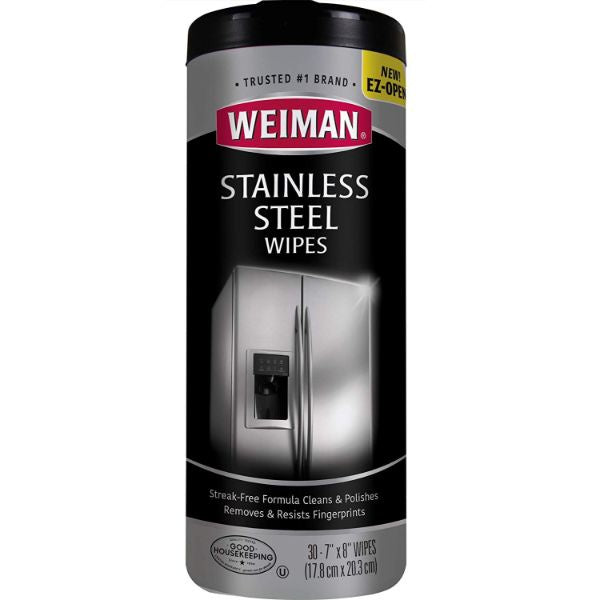 Weiman Stainless Steel Wipes 30ct