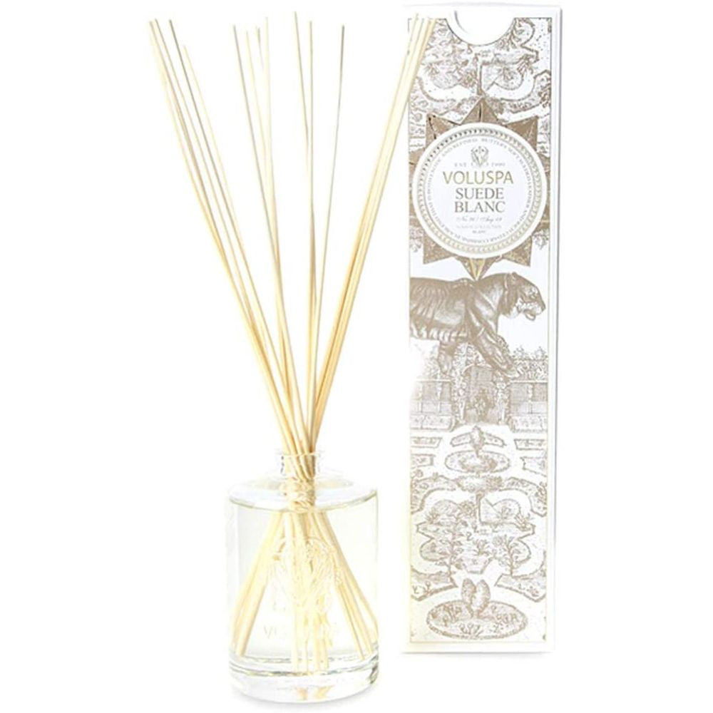 Suede Blanc Reed Diffuser