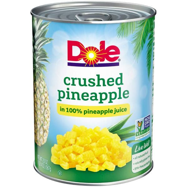 Dole Crushed Pineapple in Juice 20oz