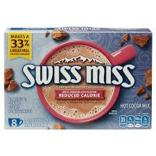 Swiss Miss Reduced Calories Hot Cocoa Milk Chocolate 8/.39oz